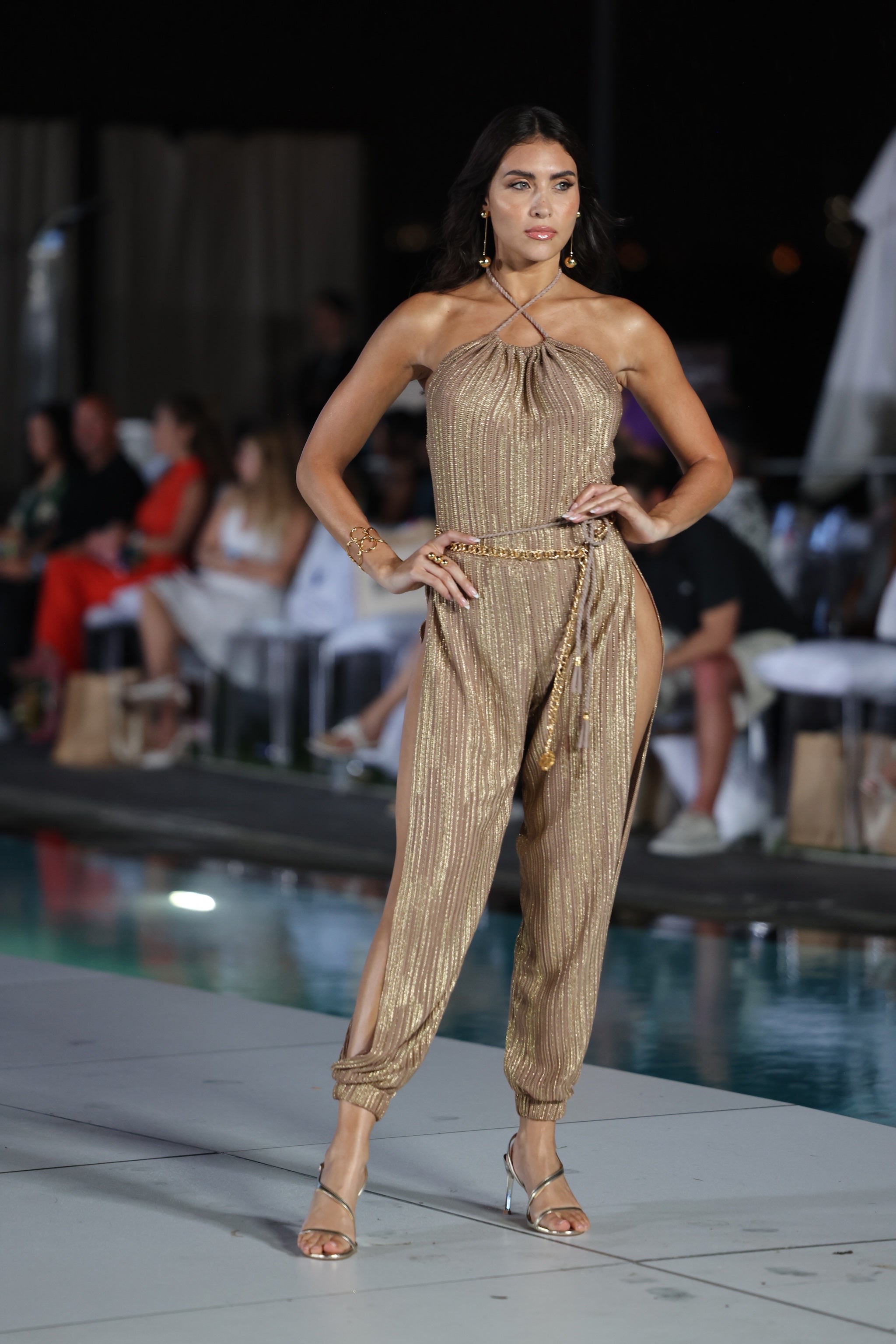 Golden Mirage Jumpsuit | Hannah Del Mar
