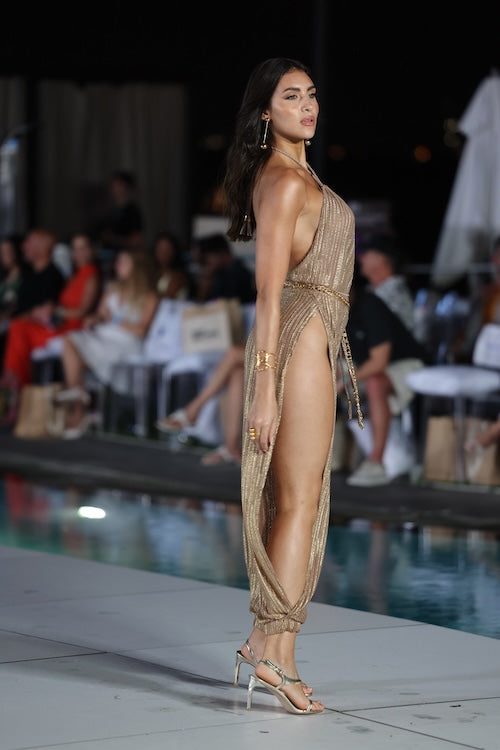 Golden Mirage Jumpsuit | Hannah Del Mar